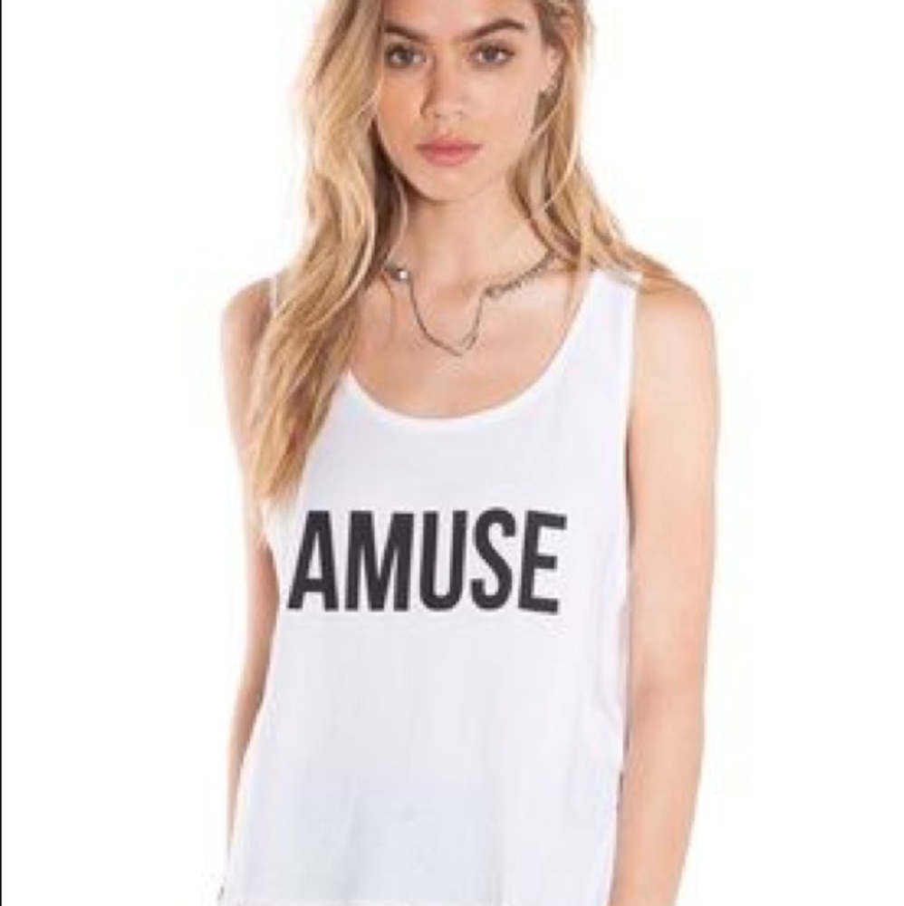 Amuse society white top